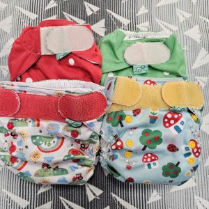 Tots Bots Individual All in One (AIO) Nappies (velcro)